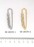 rhinestone safety pin